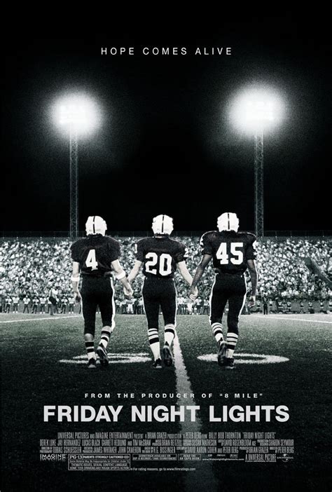 pelicula friday night lights|friday night lights movie.